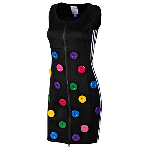 JEREMY SCOTT BUTTONS DRESS $140