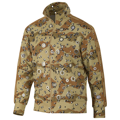 JEREMY SCOTT CRYSTALS TRACK TOP $380