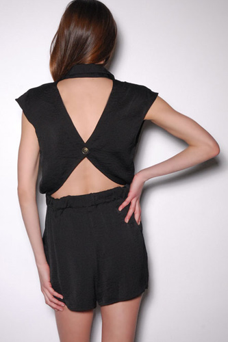 Akira Button-Front Romper, $36.78, available at Akira.