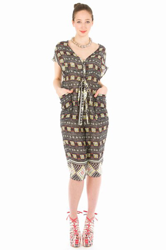 Suno Baggy V-Neck Onesie, $555, available at Opening Ceremony.